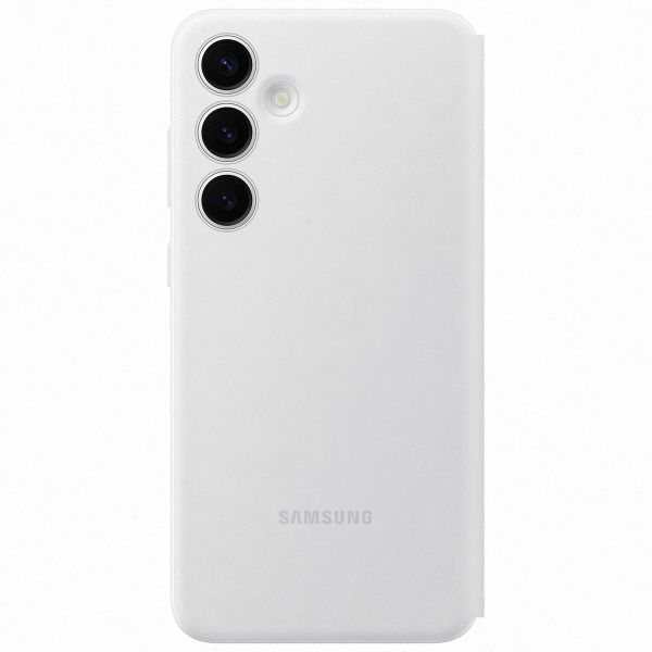 Samsung Original Coque S View Galaxy S24 Plus - White