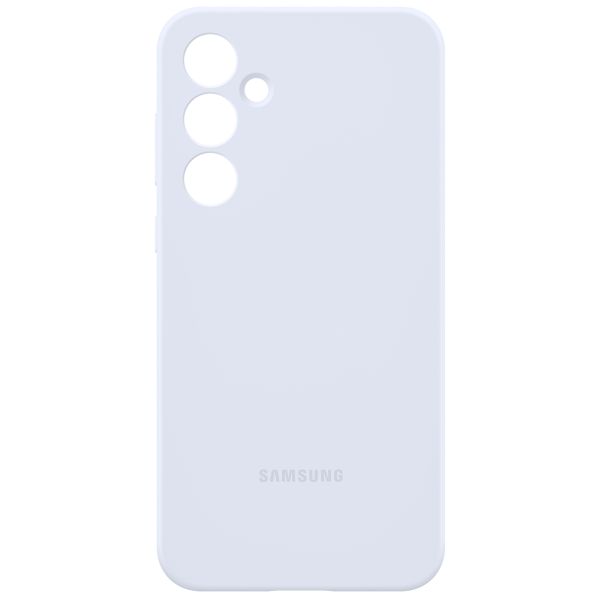 Samsung Original Coque en silicone Galaxy A55 - Light Blue