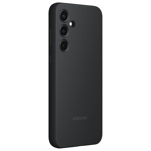 Samsung Original Coque en silicone Galaxy A55 - Black