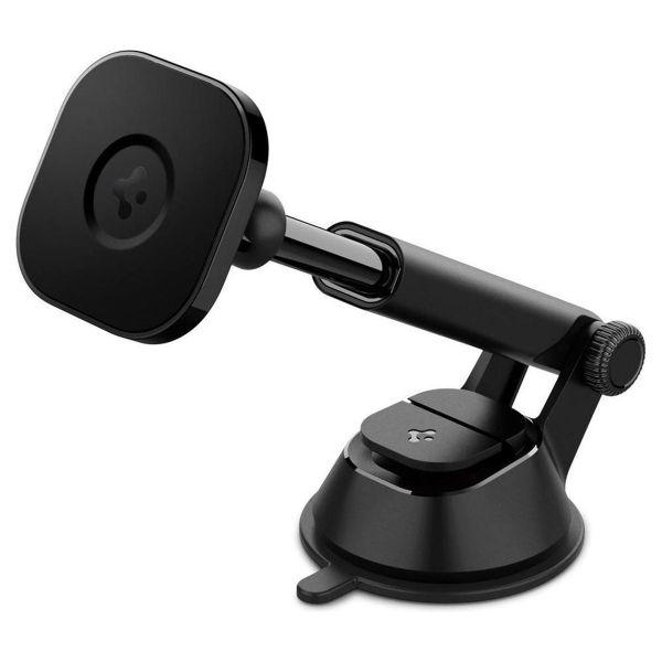 Spigen OneTap Support de Téléphone Voiture Magnétique MagSafe Pare-brise/Tableau de Bord - Noir