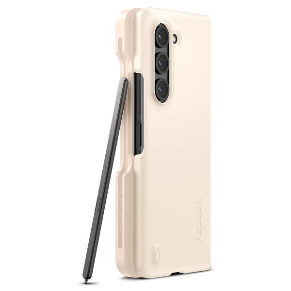 Spigen Coque Thin Fit P (S Pen) Samsung Galaxy Z Fold 5 - Pearled Ivory