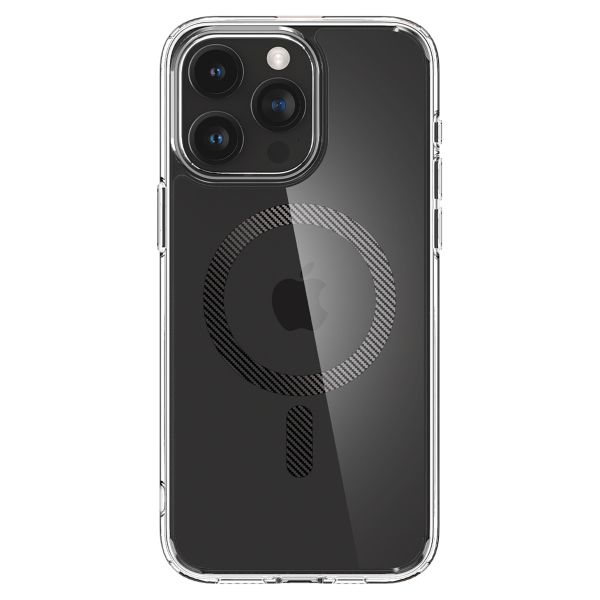 Spigen Coque Ultra Hybrid MagSafe iPhone 15 Pro - Carbon Fiber