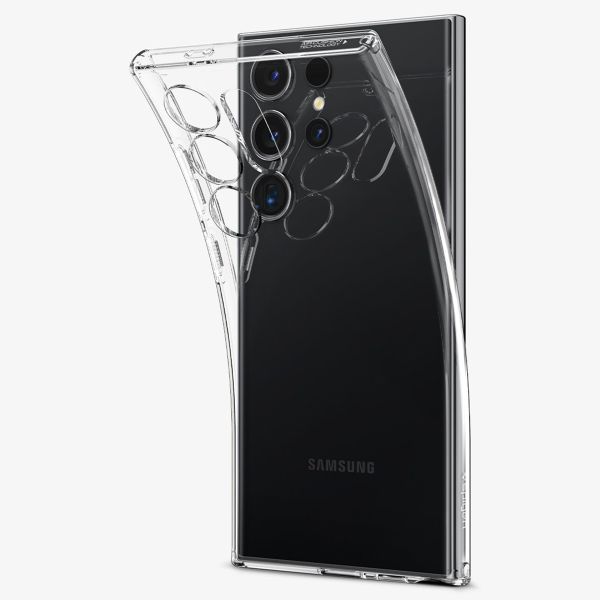 Spigen Coque Liquid Crystal Samsung Galaxy S24 Ultra - Crystal Clear