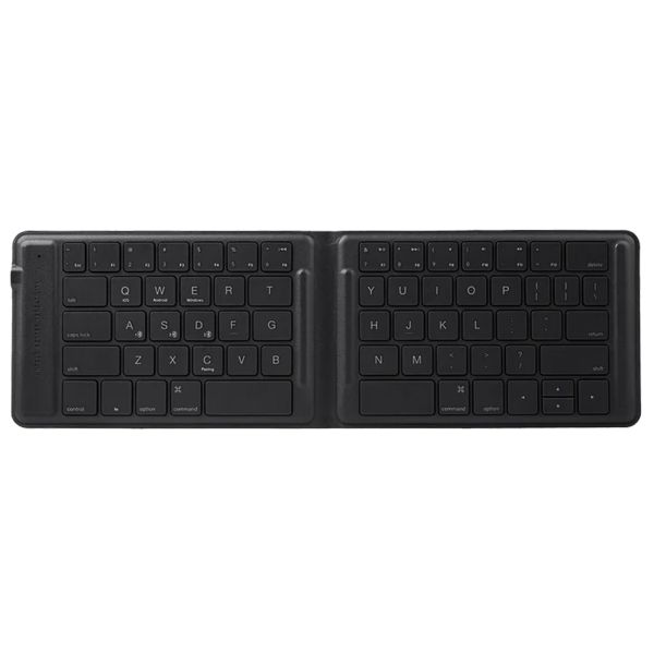 Uniq Forio Clavier bluetooth pliable QWERTY - Clavier sans fil - Chalk Grey