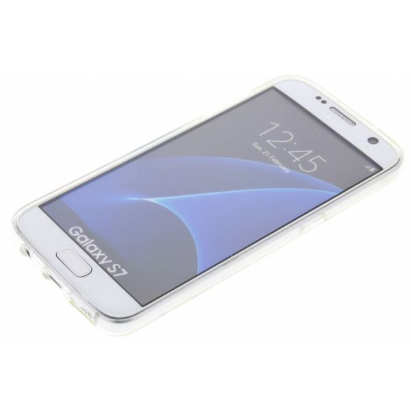 Concevez votre propre coque en gel Samsung Galaxy S7 - Transparent