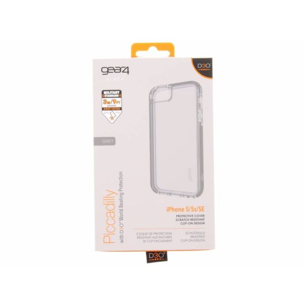 ZAGG Coque Piccadilly iPhone SE / 5 / 5s - Gris