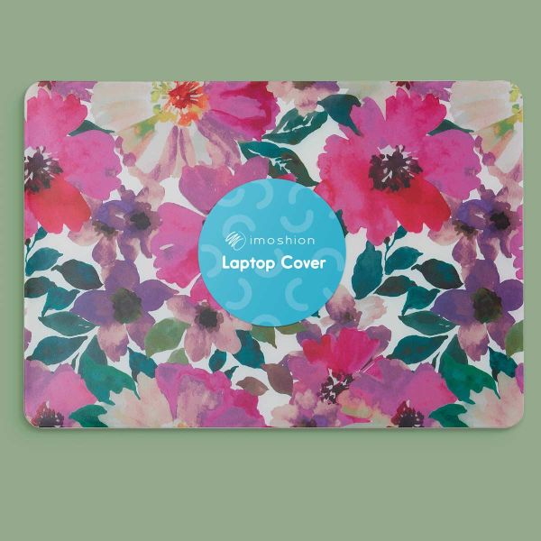 imoshion Coque Design Laptop MacBook Pro 13 pouces (2020 / 2022) - A2289 / A2251 / A2338 - Floral Water Color