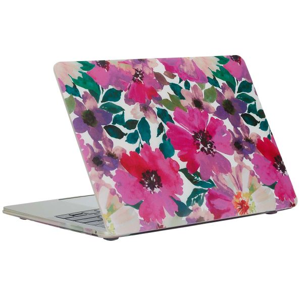 imoshion Coque Design Laptop MacBook Air 13 pouces (2018-2020) - A1932 / A2179 / A2337 - Floral Water Color