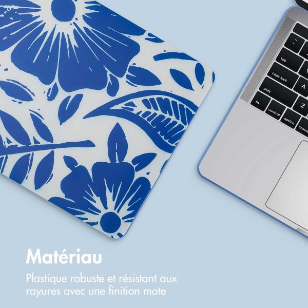 imoshion Coque Design Laptop MacBook Pro 14 pouces (2021) / Pro 14 pouces (2023) M3 chip - A2442 / A2779 / A2918 - Flower Tile