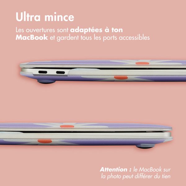 imoshion Coque Design Laptop MacBook Air 15 pouces (2023) / Air 15 pouces (2024) M3 chip - A2941 / A3114 - Flowers Distance