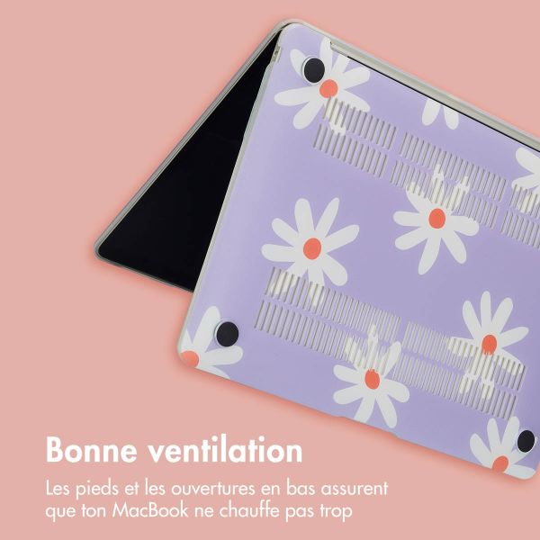 imoshion Coque Design Laptop MacBook Air 15 pouces (2023) / Air 15 pouces (2024) M3 chip - A2941 / A3114 - Flowers Distance