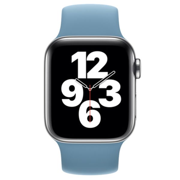 Apple Bracelet Boucle unique Apple Watch Series 1-9 / SE / Ultra (2) - 42/44/45/49 mm - Taille 12 - Northern Blue