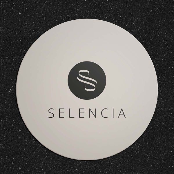 Selencia Coque Paillettes MacBook Pro 14 pouces (2021) / Pro 14 pouces (2023) M3 chip - A2442 / A2779 / A2918 - Noir