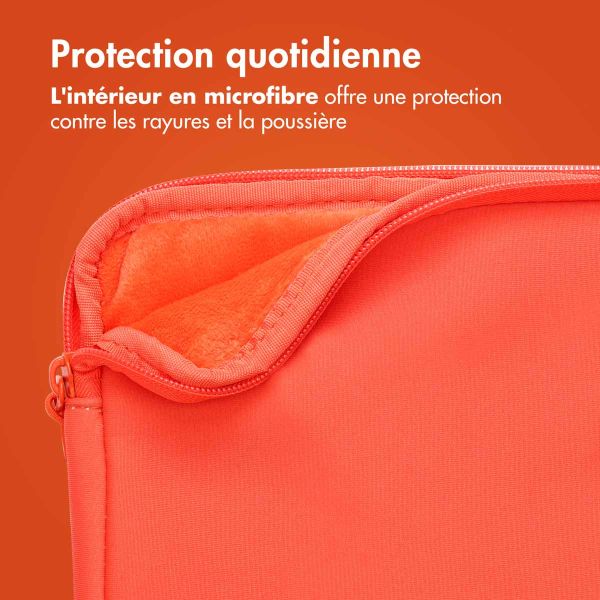 imoshion Pochette ordinateur avec compartiment 14 pouces - Apricot Crush Orange