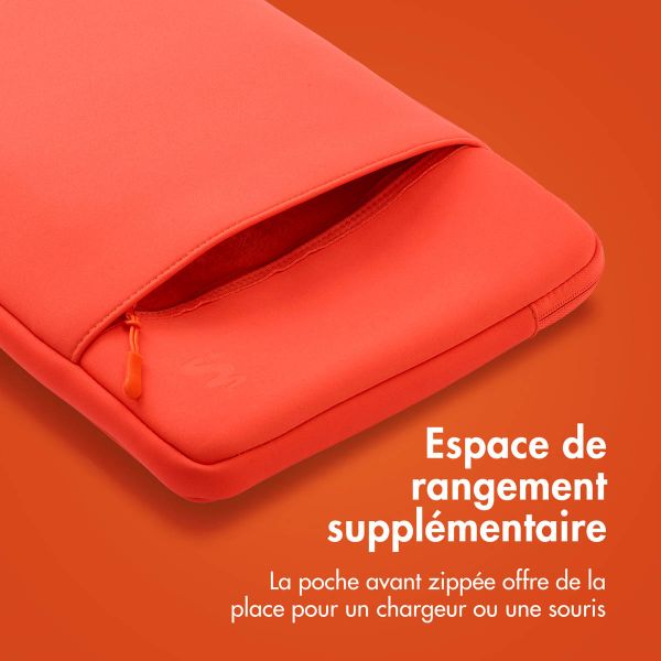 imoshion Pochette ordinateur avec compartiment 15-16 pouces - Apricot Crush Orange