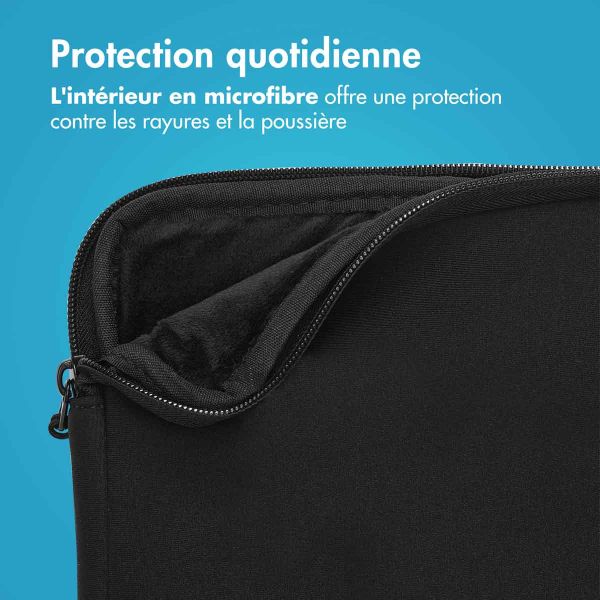 imoshion Pochette ordinateur avec compartiment 14 pouces - Black