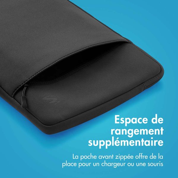 imoshion Pochette ordinateur avec compartiment 17 pouces - Black