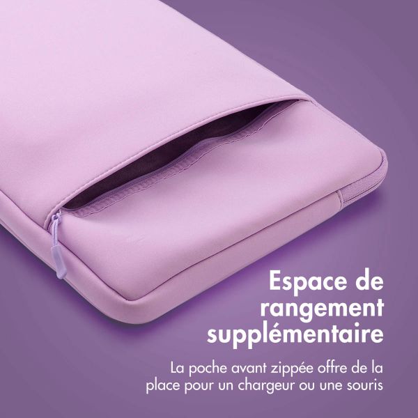 imoshion Pochette ordinateur avec compartiment 13 pouces - Lavender Lilac