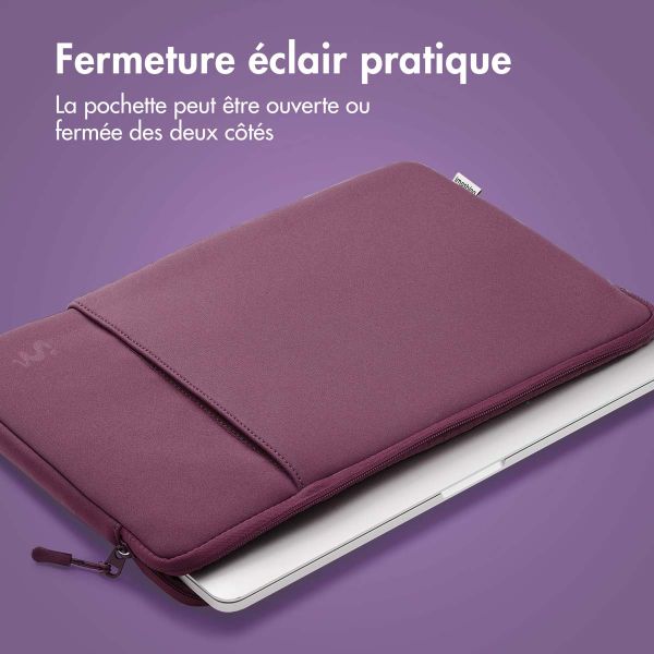 imoshion Pochette ordinateur avec compartiment 15-16 pouces - Royal Plum