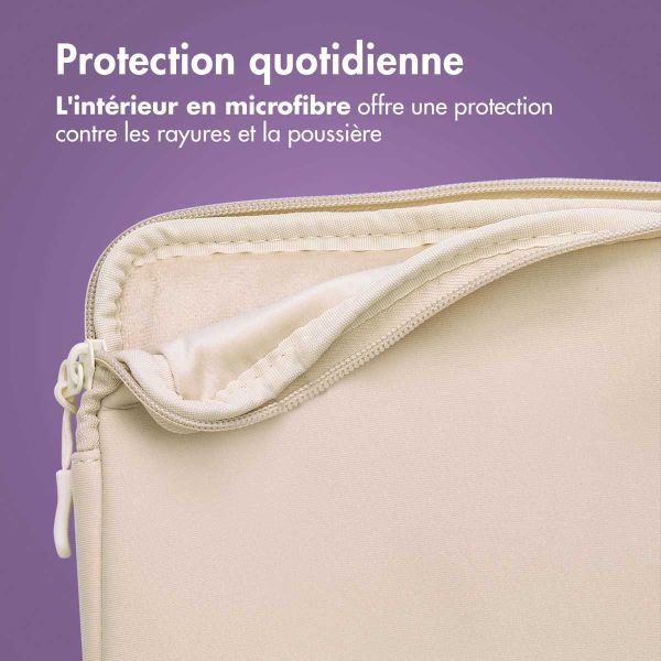 imoshion Pochette ordinateur avec compartiment 15-16 pouces - Sandstone