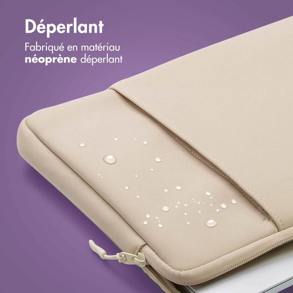 imoshion Pochette ordinateur avec compartiment 13 pouces - Sandstone