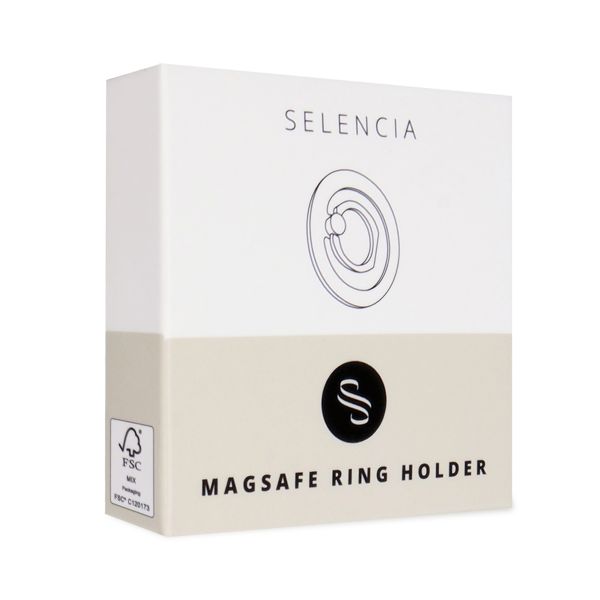 Selencia Bague téléphone MagSafe - Argent