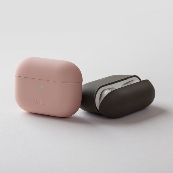 Uniq Coque silicone Lino Hybrid Apple AirPods Pro 2 - Beige Ivory