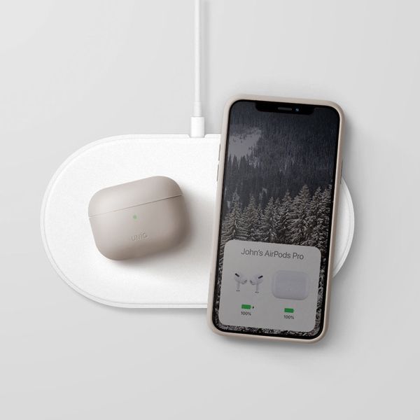 Uniq Coque silicone Lino Hybrid Apple AirPods 3 (2021) - Arctic Blue