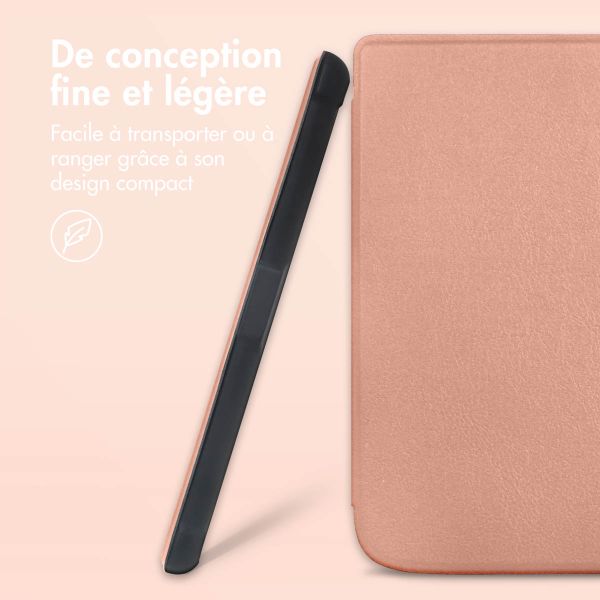 iMoshion ﻿Slim Soft Sleepcover Kobo Nia - Rose Champagne