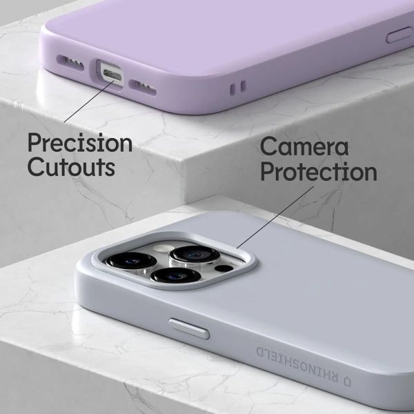 RhinoShield Coque SolidSuit iPhone 14 Pro - Classic Blush Pink