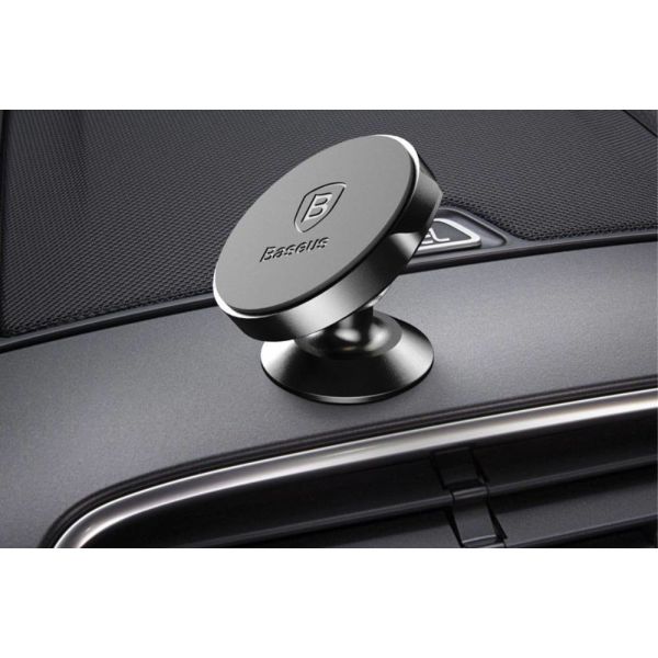 Baseus Magnetic Car Mount Samsung Galaxy A13 (4G) - Support de téléphone pour voiture - Tableau de bord - Magnétique - Noir