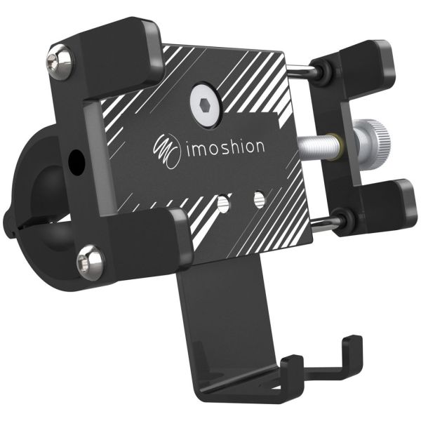 iMoshion Support de téléphone pour vélo Samsung Galaxy S23 - Réglable - Universel - Aluminium - Noir