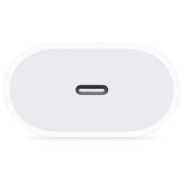 Apple Adaptateur secteur USB-C original iPhone Xs - Chargeur - Connexion USB-C - 20W - Blanc