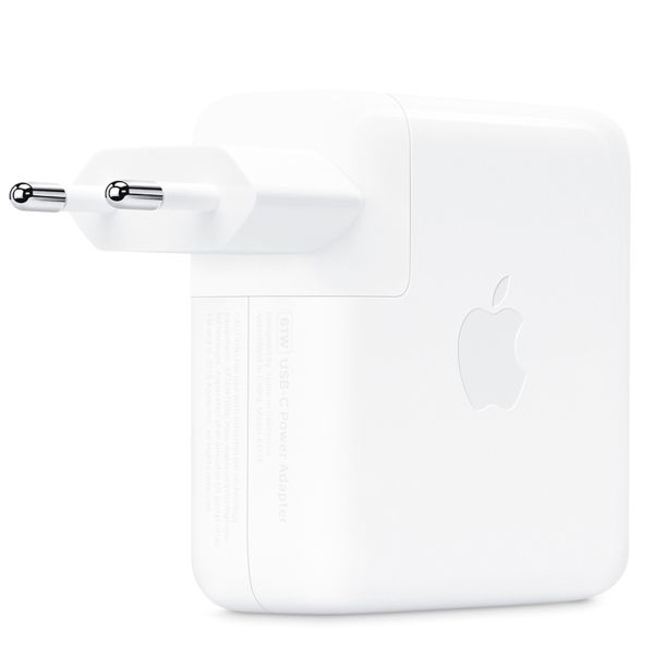 Apple Adaptateur secteur USB-C original iPhone 15 Pro - Chargeur - Connexion USB-C - 61W - Blanc