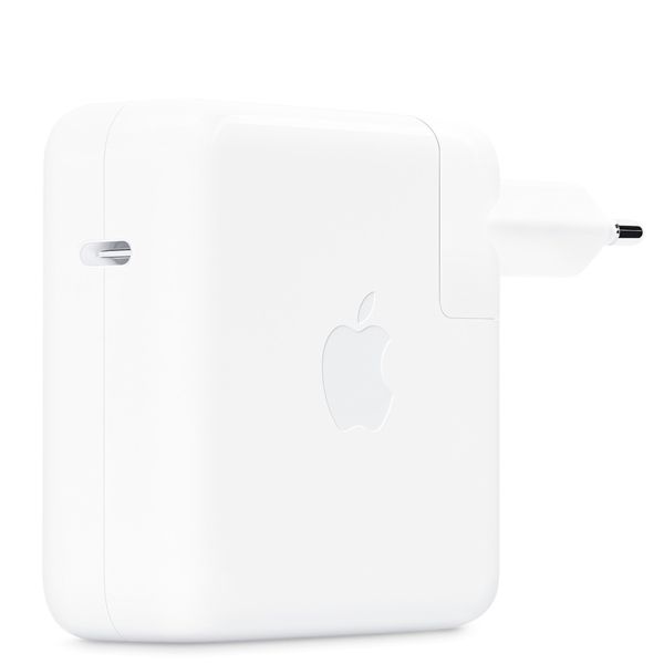 Apple Adaptateur secteur USB-C original iPhone 15 Pro - Chargeur - Connexion USB-C - 61W - Blanc