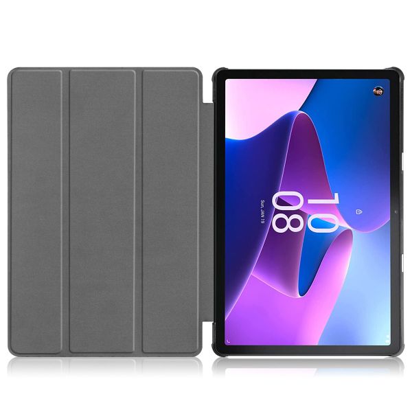 imoshion Coque tablette Trifold Lenovo Tab M10 Plus (3rd gen) - Brun