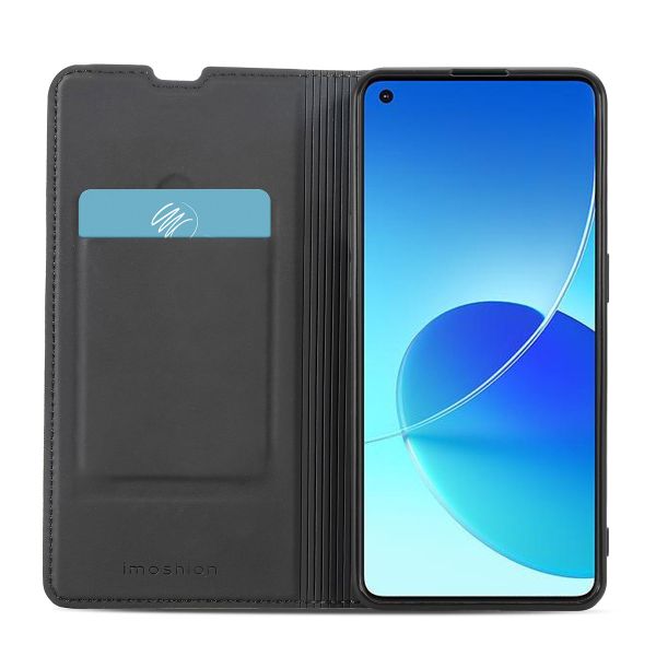 imoshion Étui de téléphone Slim Folio Oppo Reno 6 5G - Noir