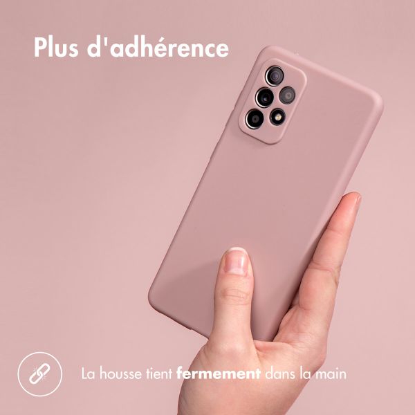 iMoshion Coque Couleur Samsung Galaxy A15 (5G/4G) - Dusty Pink