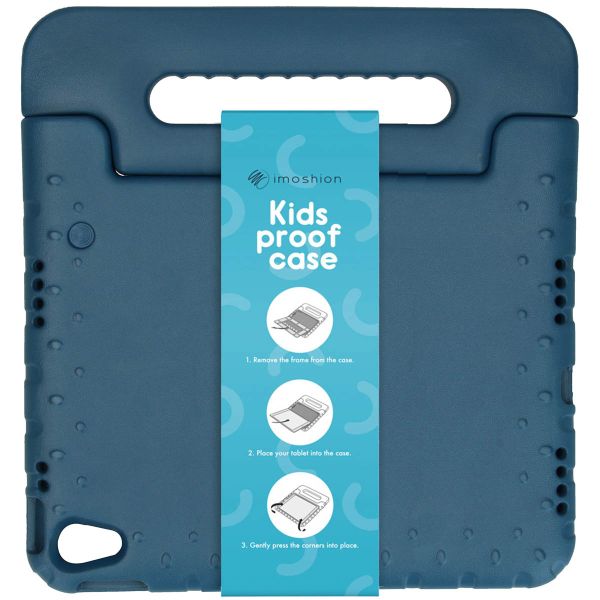 iMoshion Coque kidsproof avec poignée Samsung Galaxy Tab A9 Plus - Bleu foncé