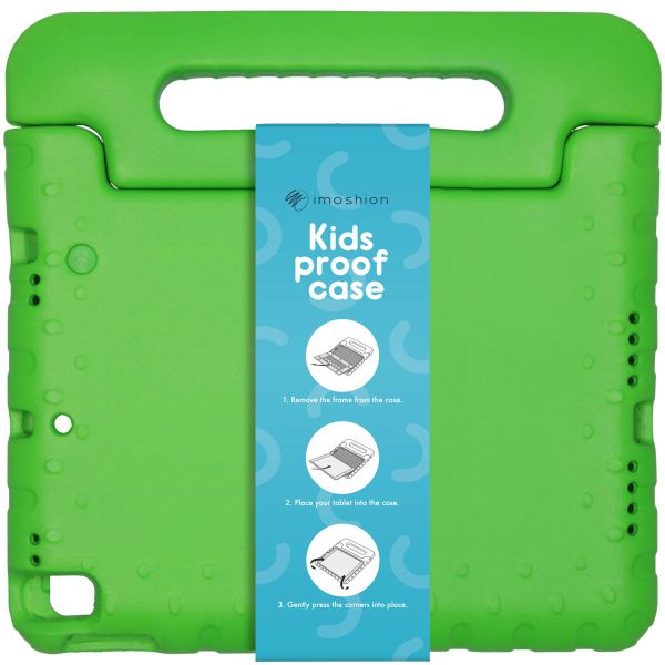 iMoshion Coque kidsproof avec poignée Samsung Galaxy Tab A9 8.7 pouces - Vert