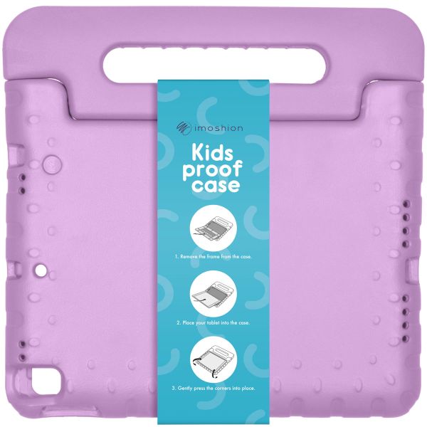iMoshion Coque kidsproof avec poignée iPad 9 (2021) 10.2 pouces / iPad 8 (2020) 10.2 pouces / iPad 7 (2019) 10.2 pouces - Lilas