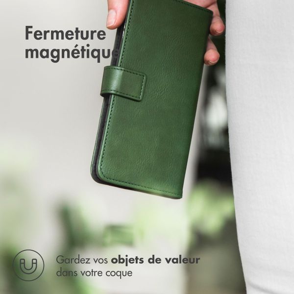 iMoshion Étui de téléphone portefeuille Luxe Galaxy S21 FE - Vert