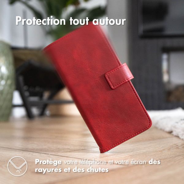 iMoshion Étui de téléphone portefeuille Luxe Samsung Galaxy S23 - Rouge