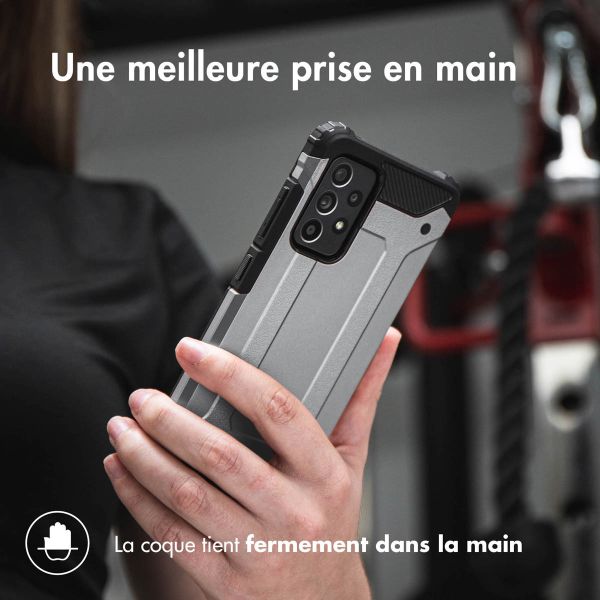 iMoshion Coque Rugged Xtreme Samsung Galaxy S22 - Gris foncé