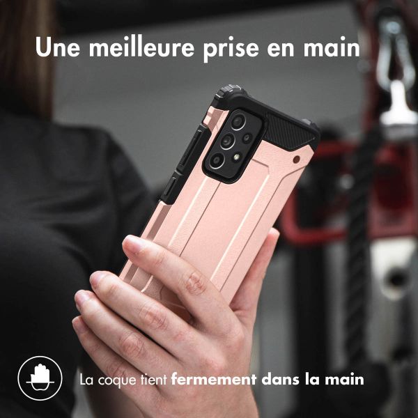 iMoshion Coque Rugged Xtreme Xiaomi 12 / 12X - Rose Dorée