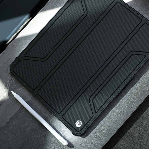 Nillkin Coque tablette Bumper Pro iPad 9 (2021) 10.2 pouces / iPad 8 (2020) 10.2 pouces / iPad 7 (2019) 10.2 pouces - Noir