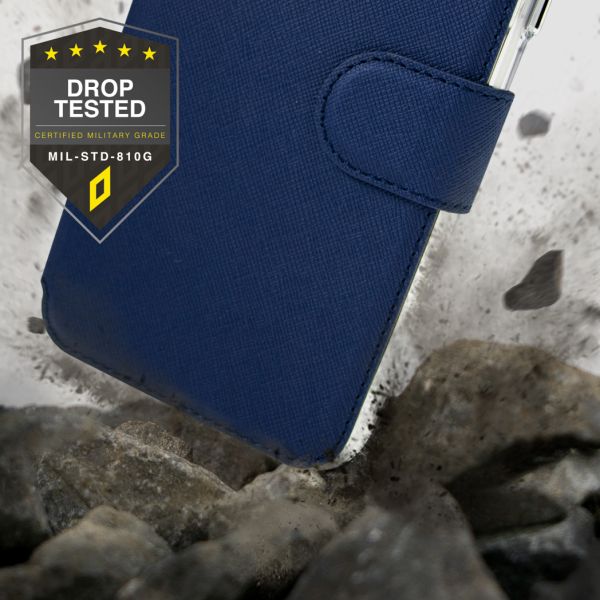 Accezz Étui de téléphone portefeuille Xtreme Wallet iPhone 13 Pro - Bleu foncé