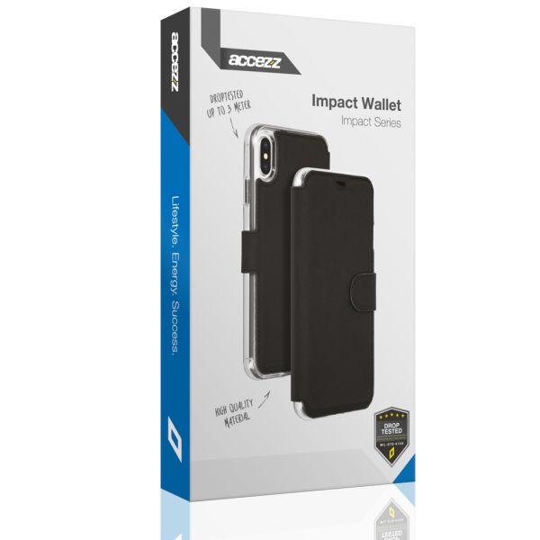 Accezz Étui de téléphone portefeuille Xtreme Wallet Samsung Galaxy S23 Plus - Noir