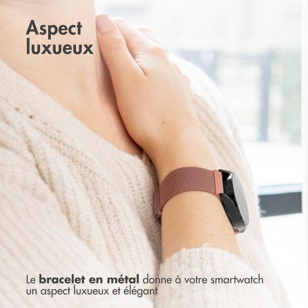 iMoshion Bracelet magnétique milanais Huawei Watch Fit - Rose Dorée