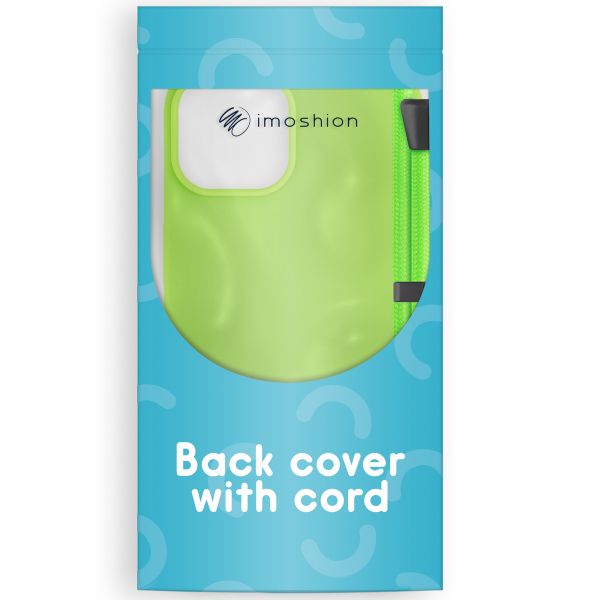 iMoshion ﻿Coque en silicone avec cordon Samsung Galaxy A53 - Vert Fluo